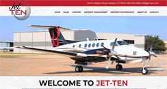 Desktop Screenshot of jet-ten.com