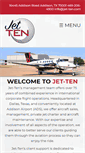 Mobile Screenshot of jet-ten.com