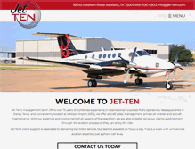 Tablet Screenshot of jet-ten.com
